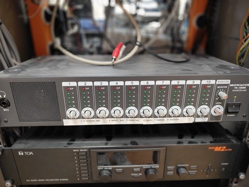Monacor PA 1200 versterker