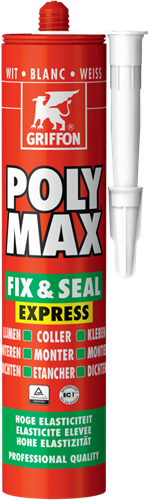 Griffon Poly Max Fix & Seal Express Koker 425 g Wit
