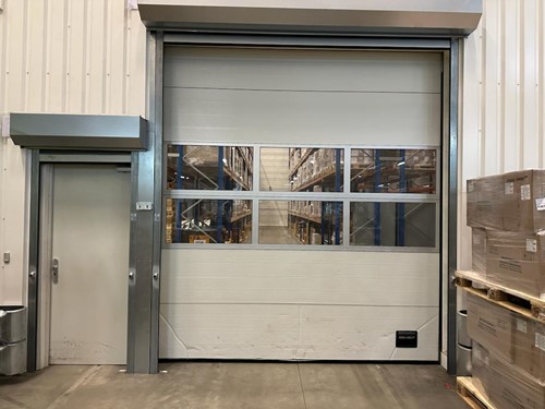 Gebruikt rolluik H3500x B3200mm elektrisch bediend