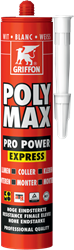 Griffon Poly Max Pro Power Express Koker 435 g Wit