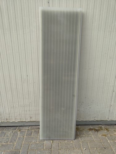 Gebruikt polycarbonaat dakplaat/ kanaalplaat 530x1830x40mm