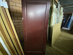 B-keus binnendeur 825x2015 stomp hout donkerrood