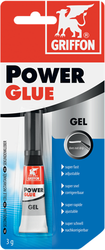 Griffon Power Glue GEL Tube 3 g (Blister)