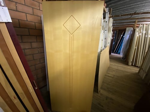 B-keus binnendeur 830x2015 stomp hout bruin