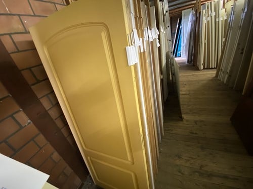 B-keus binnendeur 830x2015 stomp hout geel
