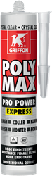 Griffon Poly Max Pro Power Express Koker 300 g Crystal Clear