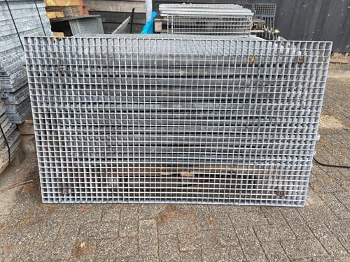 Gebruikt Persrooster / vloerrooster L1590 x B960 40mm 