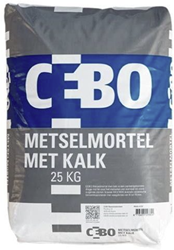 CEBO 320 Metselmortel met kalk 25kg (kant & klaar)