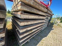 Gebruikte beton industrie platen L2000mm x B2000mm 160mm (Stelcon)