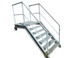 Stalen trappen