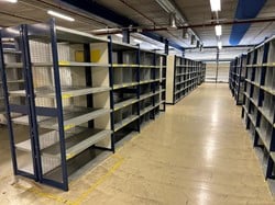 Gebruikte achterwand tbv stellingkast B1200mmx H2000x D500mm