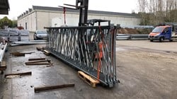 Gebruikte palletstelling staander H8400x B1000mm