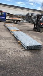 Gebruikte palletstelling losse stijl 8400mm