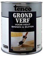 Tenco Grondverf Dekkend Mat Wit 0,75l