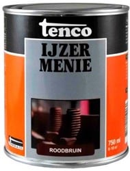 Tenco Ijzermenie Dekkend Mat Rood/Bruin 0,75l
