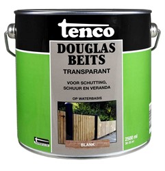 Tenco Douglasbeits Transparant Zijdeglans Blank 2,5l