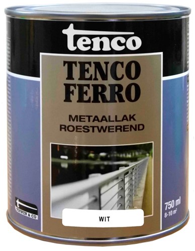 Tencoferro Dekkend Zijdeglans Wit 9010 0,75l