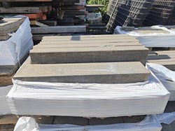 Gebruikte Trottoirband / opsluitband 10x20x100cm grijs