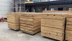 Gebruikt underlayment + 25mm Pir 1800x1220x18