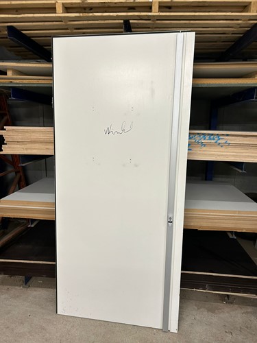 Gebruikte dubbele binnendeur 1025x2290mm wit