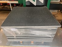Gebruikt Persrooster / vloerrooster L1350 x B1200 45mm 