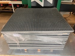 Gebruikt Persrooster / vloerrooster L1350 x B1200 45mm 