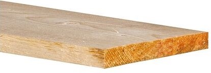 Vuren plank geschaafd 22x150x3000 blank
