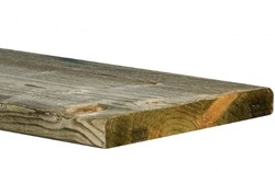 Vuren plank geïmpregneerd geschaafd 22x150x4800