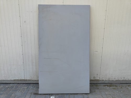 Gebruikte WBP deurplaat 2110x1170mm grijs