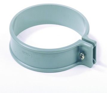 PVC Ophangbeugel met schroef 110mm grijs