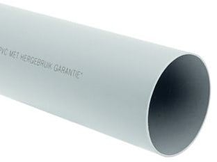 PVC Buis voor HWA KOMO 100x1,8x96,4mm grijs L=4m