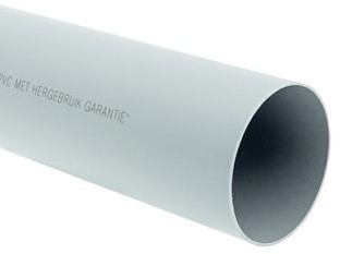 PVC Buis voor HWA KOMO 70x1,5x57mm grijs L=4m