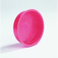 PE Speciedeksel 50mm rood