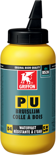 Griffon PU-Bruislijm Flacon 750 g Bruin (Transparant)