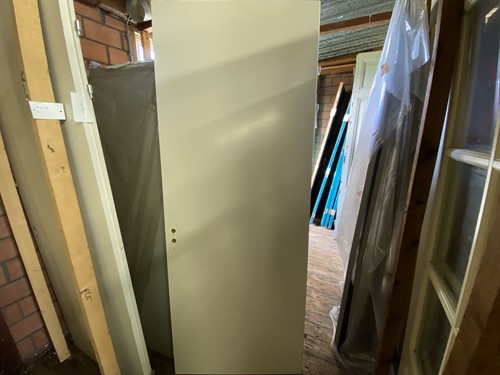 B-keus binnendeur 878x2305 linksdraaiend opdek hout wit