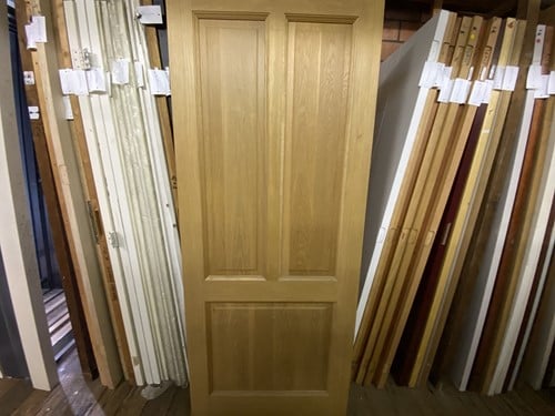 B-keus binnendeur 830x2015 stomp hout bruin
