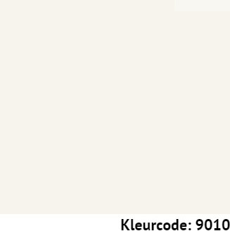 Lino Compact 9010 zuiver wit 2-zijdig decor 244 x 122 cm 6mm